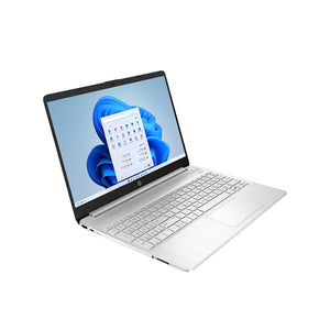 HP Laptop 15s-fq5347TU | Core i5-1235U - U15 | 16GB DDR4 2DM 3200 |  512GB PCIe value | Intel Iris Xe | 15.6 FHD Antiglare ultraslim | W11 HOME | Natural Silver |  WARR 2-2-2/ MS Office Home & Student Preinstalled 2021